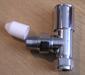 SOLID CHROME ANGLED RADIATOR VALVE